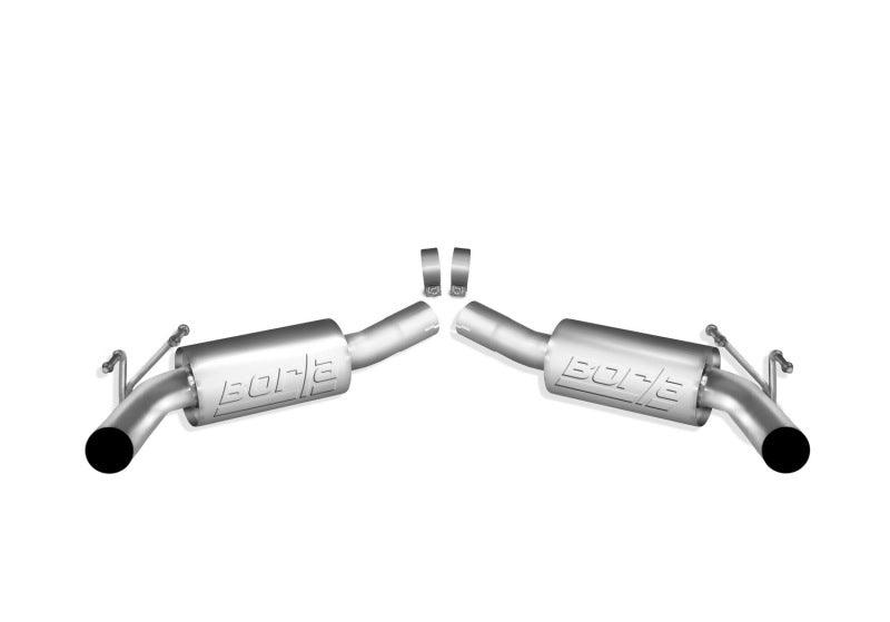 Borla 2010 Camaro 6.2L ATAK Exhaust System w/o Tips works With Factory Ground Effects Package (rear - Jerry's Rodz