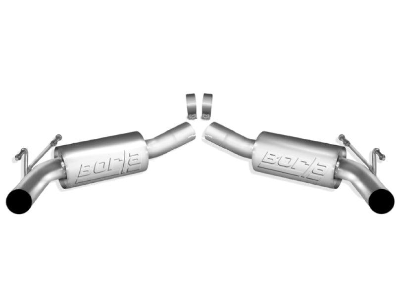 Borla 2010 Camaro 6.2L ATAK Exhaust System w/o Tips works With Factory Ground Effects Package (rear - Jerry's Rodz