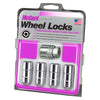 McGard Wheel Lock Nut Set - 4pk. (Cone Seat) 9/16-18 / 7/8 Hex / 1.765in. Length - Chrome