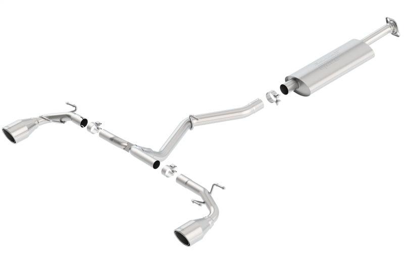 Borla 13-15 Scion FR-S 2.0L 4cyl 6spd / 13 Subaru BRZ 2.0L 4cyl 6spd SS Catback Exhaust - Jerry's Rodz