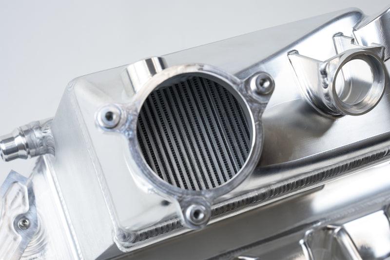 CSF BMW M2/M3/M4 S58 Comp &amp; Non-Comp (G8X) Charge-Air Cooler Manifold - Raw Billet - Jerry's Rodz