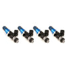 Injector Dynamics 1340cc Injectors - 60mm Length - 11mm Blue Top - Denso Lower Cushion (Set of 4) - Jerry's Rodz