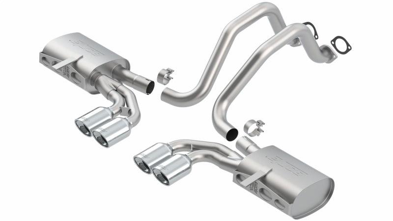 Borla 97-04 Chevrolet Corvette 5.7L 8cyl Touring SS Catback Exhaust - Jerry's Rodz