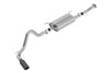 Borla 16-18 Toyota Tacoma 3.5L AT 4DR CC Short Bed S-Type SS Catback Exhaust - Black Chrome Tip - Jerry's Rodz