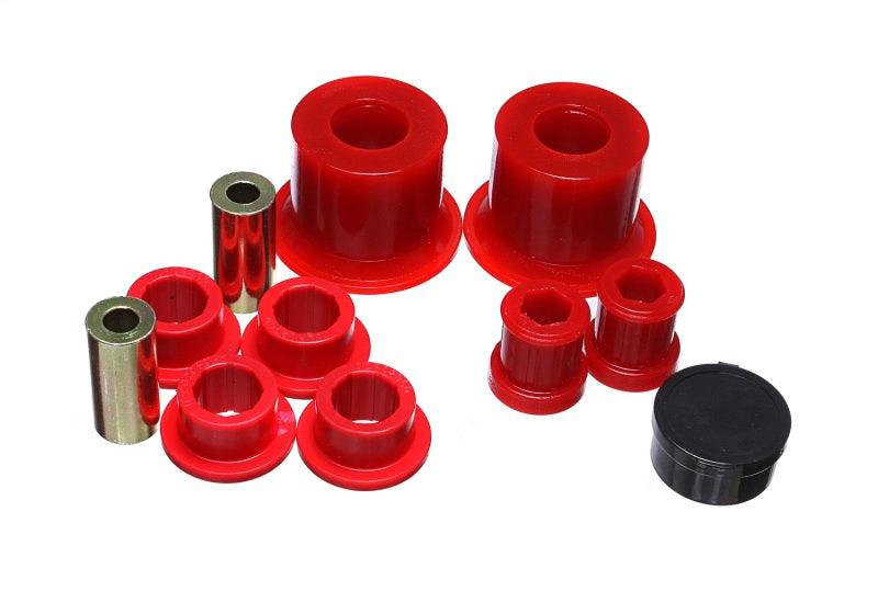 Energy Suspension 05-14 VW Jetta (Base) / 06-09 VW GTI Front Control Arm Bushing Set - Red - Jerry's Rodz