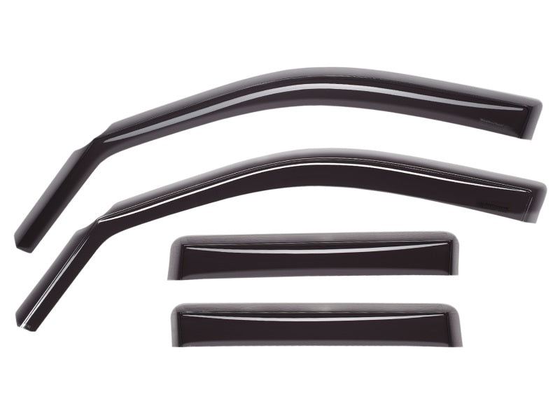 WeatherTech 18-22 Honda Accord Incl. Hybrid Front & Rear Side Window Deflectors - Dark Smoke