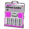 McGard Wheel Lock Nut Set - 4pk. (Cone Seat) M14X2.0 / 13/16 Hex / 2.25in. Length - Chrome
