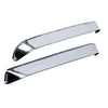 AVS 48-52 Ford Pickup Ventshade Window Deflectors 2pc - Stainless - Jerry's Rodz