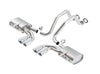 Borla 97-04 Chevrolet Corvette 5.7L 8cyl ATAK SS Catback Exhaust - Jerry's Rodz