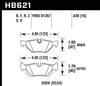 Hawk 08-11 BMW 128i / 10 BMW 323i / 07-11 BMW 328i / 07-11 BMW 328XI DTC-70 Race Rear Brake Pads - Jerry's Rodz