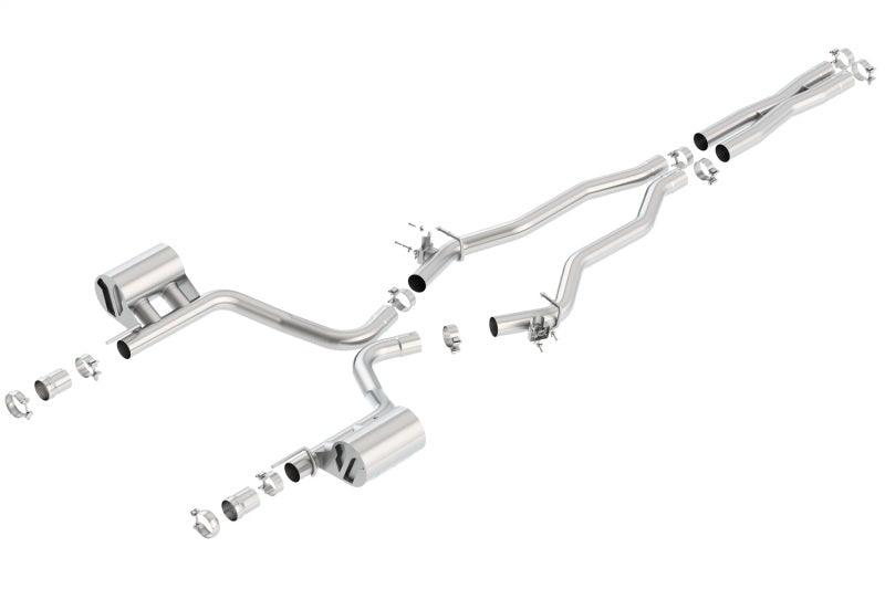 Borla 15-16 Dodge Challenger SRT/Scat Pcak 6.4L V8 ATAK Catback Exhaust - Jerry's Rodz