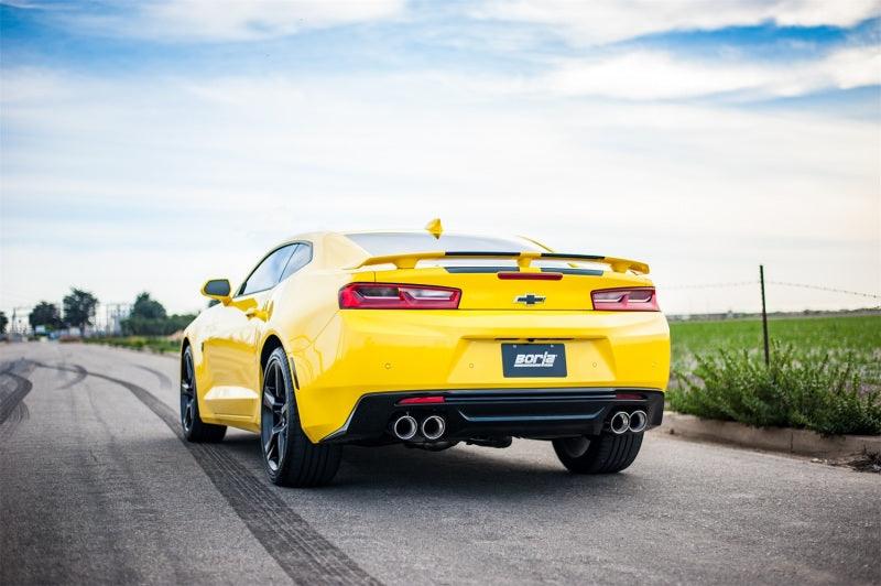 Borla 2016 Chevy Camaro 6.2L AT/MT S-Type Rear Section Exhaust w/o Dual Mode Valves - Jerry's Rodz