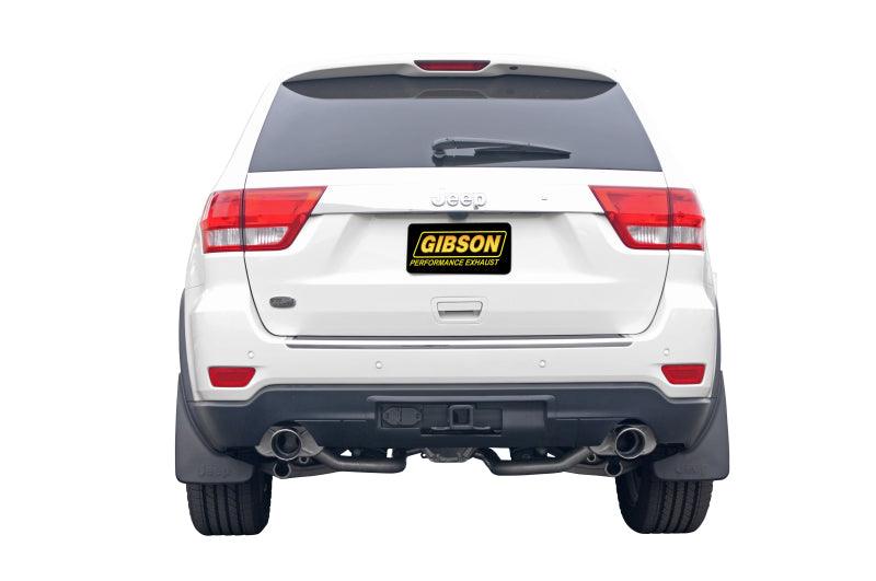 Gibson 11-18 Jeep Grand Cherokee Laredo 3.6L 2.25in Axle-Back Dual Exhaust - Stainless - Jerry's Rodz