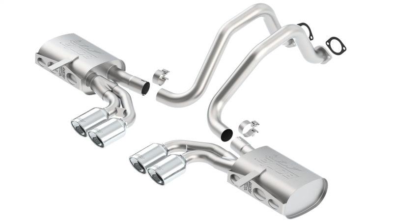 Borla 97-04 Chevrolet Corvette 5.7L 8cyl ATAK SS Catback Exhaust - Jerry's Rodz