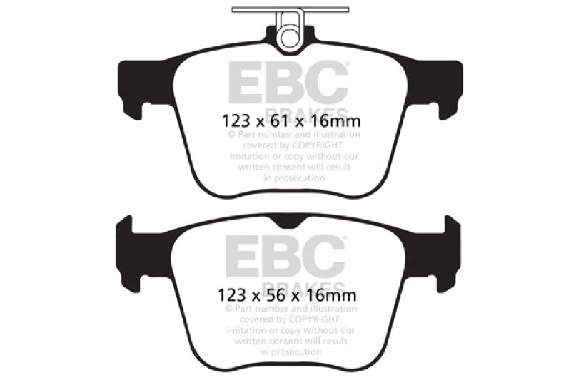 EBC 2014+ Audi S3 Bluestuff Rear Brake Pads - Jerry's Rodz