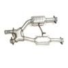 BBK 96-04 Mustang 4.6 GT / Cobra Short Mid X Pipe w Catalytic Converters 2-1/2 For Long Tube Headers - Jerry's Rodz