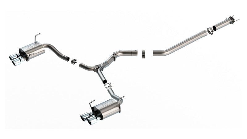 Borla 2022 Subaru WRX 2.4L Turbo AT/MT AWD S-Type Catback Exhaust Polished Tips - Jerry's Rodz