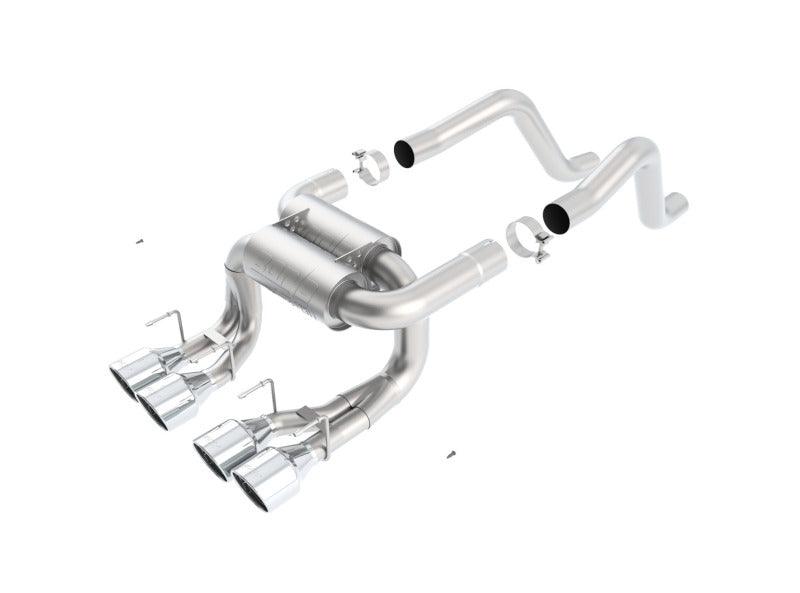 Borla 06-12 Chevrolet Corvette Z06/ZR1 6.2L/7.0L 8cyl Aggressive ATAK Exhaust (rear section only) - Jerry's Rodz