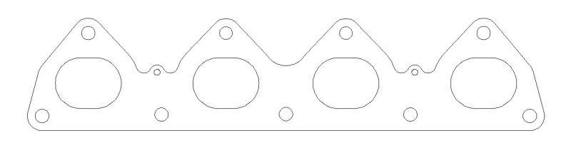 Cometic Honda All H22S 92-01 .030 inch MLS Exhaust Manifold Gasket 1.770 inch X 1.380 inch Port - Jerry's Rodz