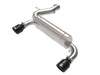aFe Vulcan 3in 304 SS Axle-Back Exhaust 2021 Ford Bronco L4-2.3L (t)/V6-2.7L (tt) w/ Black Tips - Jerry's Rodz