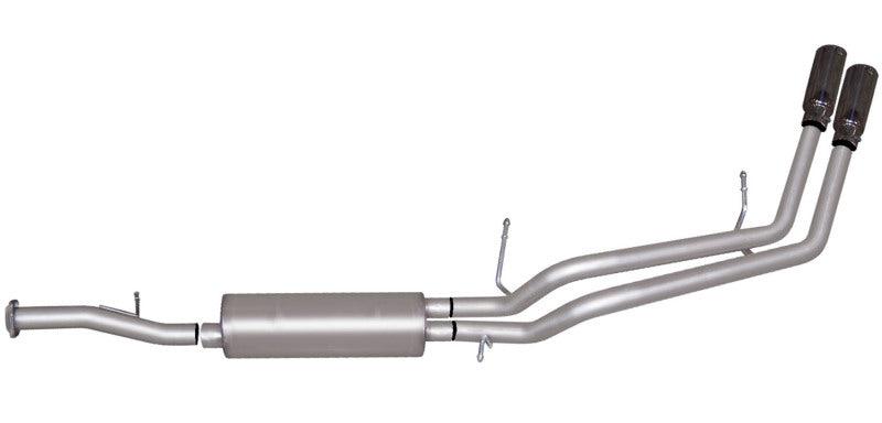 Gibson 07-12 Chevrolet Avalanche LS 5.3L 2.25in Cat-Back Dual Sport Exhaust - Aluminized - Jerry's Rodz