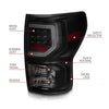 Anzo 07-11 Toyota Tundra Full LED Tailights Black Housing Smoke Lens G2 (w/C Light Bars) - Jerry's Rodz