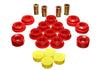 Energy Suspension 02-04 Acura RSX (includes Type S) Red Rear Control Arm Bushing Set - Jerry's Rodz