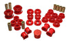 Energy Suspension 02-04 Acura RSX (includes Type S) Red Hyper-Flex Master Bushing Set - Jerry's Rodz
