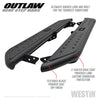 Westin 05-19 Toyota Tacoma Double Cab Outlaw Nerf Step Bars