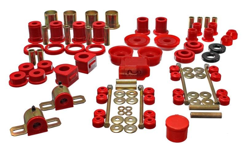 Energy Suspension 93-02 Chevrolet Camaro Red Hyper-flex Master Bushing Set - Jerry's Rodz