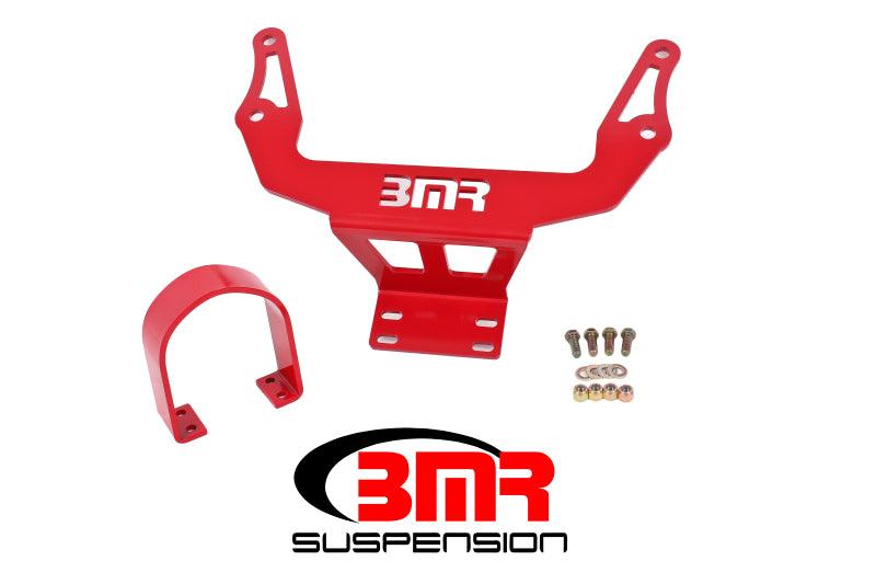 BMR 08-17 Challenger Front Driveshaft Safety Loop - Red - Jerry's Rodz