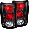ANZO 2000-2005 Ford Excursion Taillights Black - Jerry's Rodz