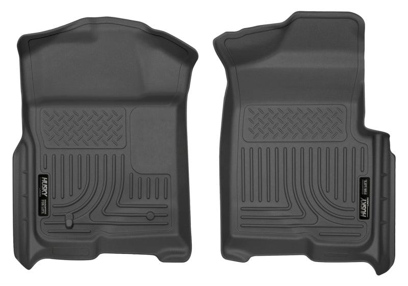 Husky Liners 09-12 Ford F-150 Regular/Super/Super Crew Cab WeatherBeater Black Floor Liners - Jerry's Rodz