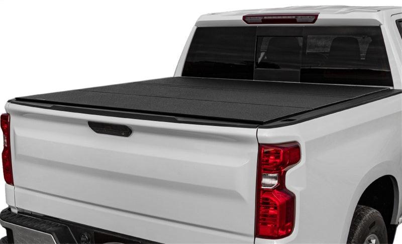 Access LOMAX Tri-Fold Cover 16-20 Toyota Tacoma 6in Box Split Rail - Black Urethane - Jerry's Rodz