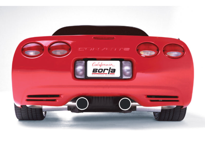 Borla 97-04 C5 Corvette (incl Z06) 5.7L V8 AT/MT Aggressive Stinger Cat-Back Exhaust