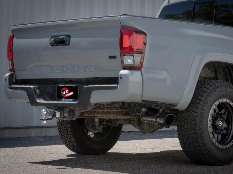 aFe 16-22 Toyota Tacoma Apollo GT Series 2.5in. - 3in. 409 SS Cat-Back Exhaust w/ Polished Tip - Jerry's Rodz