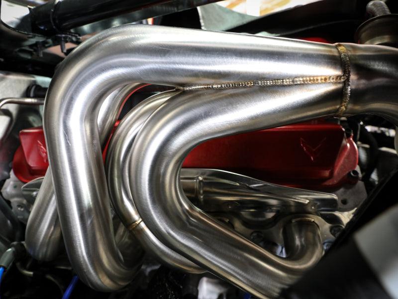 aFe Twisted 304SS Header 2020 Chevy Corvette (C8) 6.2L V8 - Jerry's Rodz