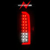 ANZO 15-21 GMC Canyon Full LED Taillights w/ Red Lightbar Black Housing/Clear Lens - Jerry's Rodz