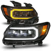 ANZO 15-22 Chevrolet Colorado Full LED Projector Headlights w/ Initiation & Sequential - Black - Jerry's Rodz