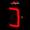 ANZO 2001-2011 Ford Ranger LED Tail Lights w/ Light Bar Chrome Housing Red/Clear Lens - Jerry's Rodz