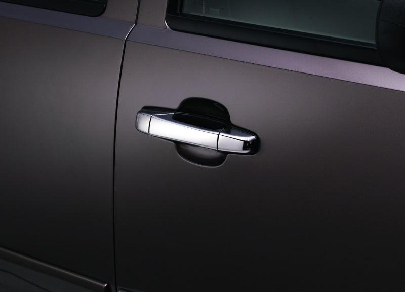 AVS 07-13 Chevy Silverado 1500 (Handle Only) Door Lever Covers (4 Door) 4pc Set - Chrome - Jerry's Rodz