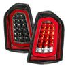 ANZO 11-14 Chrysler 300 LED Taillights Black w/ Sequential - Jerry's Rodz