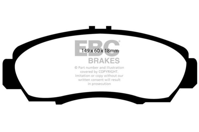 EBC Brakes Bluestuff Street and Track Day Brake Pads - Jerry's Rodz