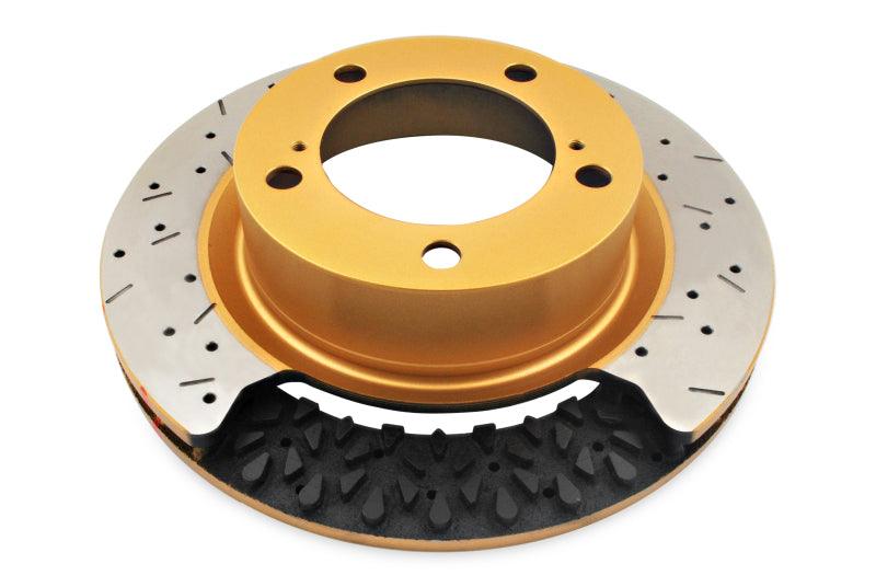 DBA 2016-2017 Ford Focus RS Rear Drilled & Slotted 4000 Series Rotor - Jerry's Rodz