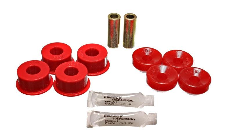 Energy Suspension 90-97 Honda Accord/Odyssey / 92-01 Prelude Red Front Shock Upper and Lower Bushing - Jerry's Rodz