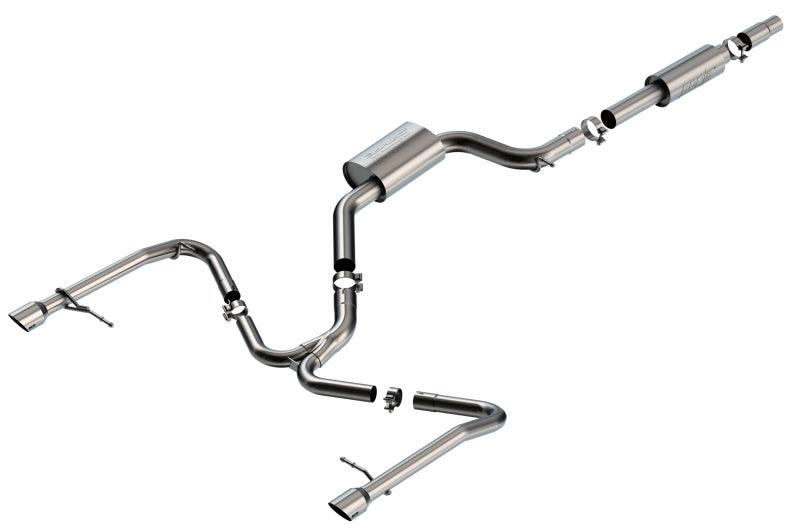 Borla 19-21 VW GLI 2.0L S-Type 3.5in x 5.5in Tip Cat-Back Exhaust - Jerry's Rodz