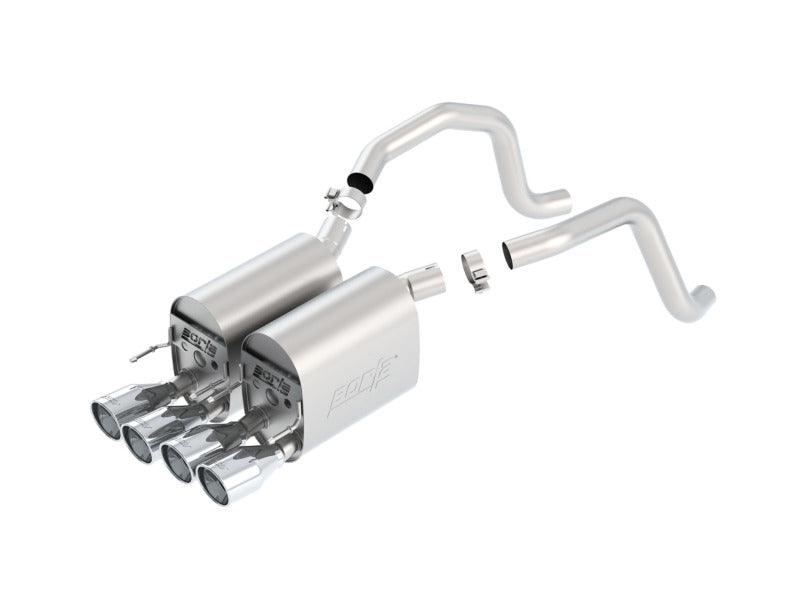 Borla 05-08 Corvette Coupe/Conv 6.0L/6.2L 8cyl 6spd RWD Touring SS Exhaust (rear section only) - Jerry's Rodz