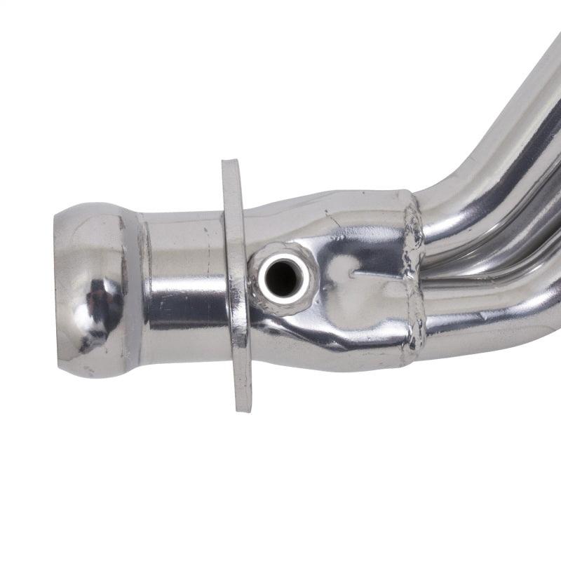BBK 10-11 Camaro V6 Long Tube Exhaust Headers With Converters - 1-5/8 Silver Ceramic - Jerry's Rodz