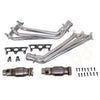 BBK 10-11 Camaro V6 Long Tube Exhaust Headers With Converters - 1-5/8 Silver Ceramic - Jerry's Rodz