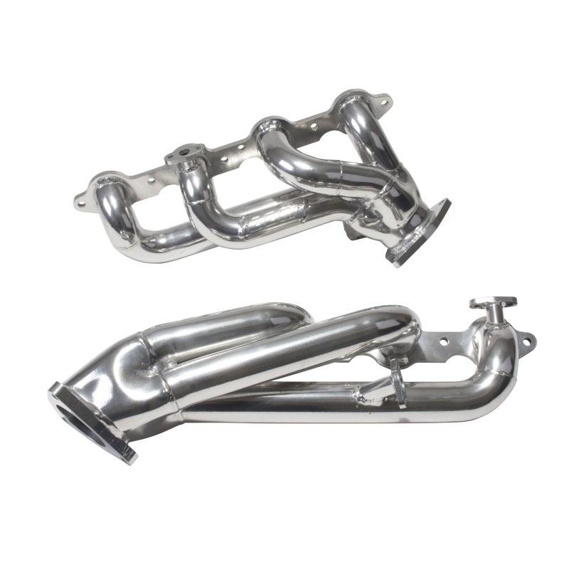BBK 99-04 GM Truck SUV 4.8 5.3 Shorty Tuned Length Exhaust Headers - 1-3/4 Silver Ceramic - Jerry's Rodz